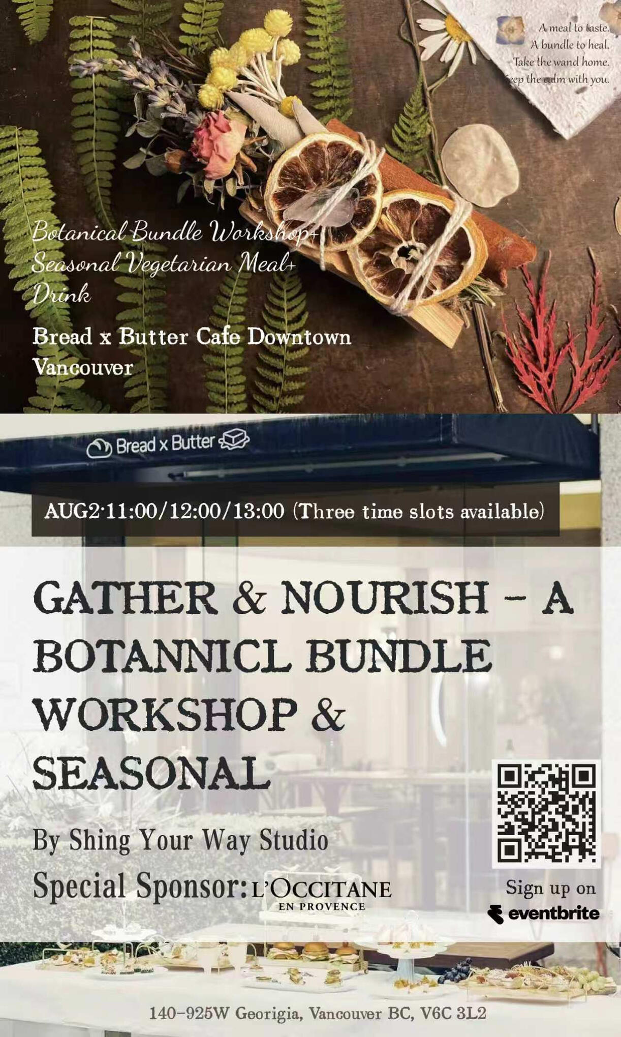 Gather & Nourish Workshop & Brunch